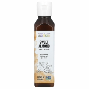 Aura Cacia, масло для тела, сладкий миндаль, 118 мл (4 жидк. унции)