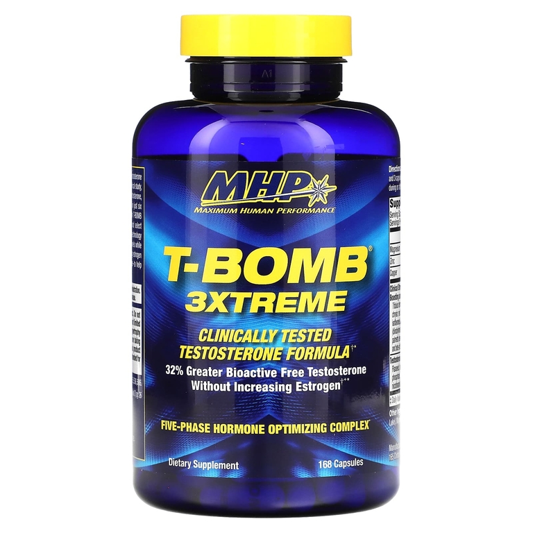 MHP, T-Bomb 3Xtreme`` 168 капсул