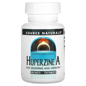 Source Naturals, гуперзин А, 200 мкг, 120 таблеток