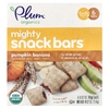 Plum Organics, Полезные закусочные батончики с тыквой и бананом, 6 батончиков, каждый по 0,67 унц. (19 г.)