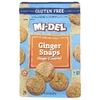 Mi-Del Cookies, шоколадные снеки с имбирем, со вкусом имбиря, 227 г (8 унций)