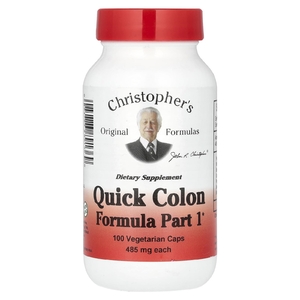 Christopher's Original Formulas, средство для здоровья кишечника, этап 1, 485 мг, 100 вегетарианских капсул