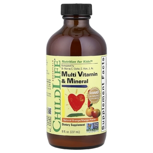 ChildLife Essentials, мультивитамины и минералы, натуральный вкус апельсина и манго, 237 мл (8 жидк. унций)