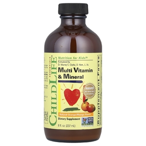 ChildLife Essentials, мультивитамины и минералы, натуральный вкус апельсина и манго, 237 мл (8 жидк. унций)