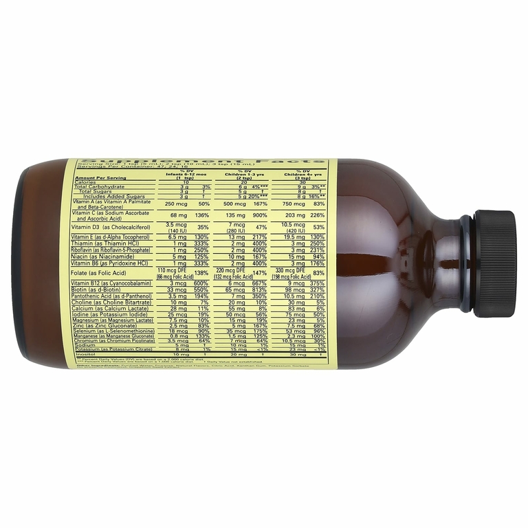 ChildLife Essentials, мультивитамины и минералы, натуральный вкус апельсина и манго, 237 мл (8 жидк. унций)