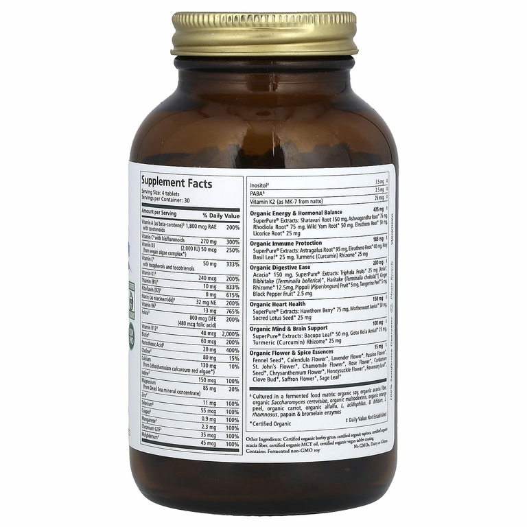 Pure Synergy, Vita-Min-Herb, мультивитамины для женщин, 120 таблеток