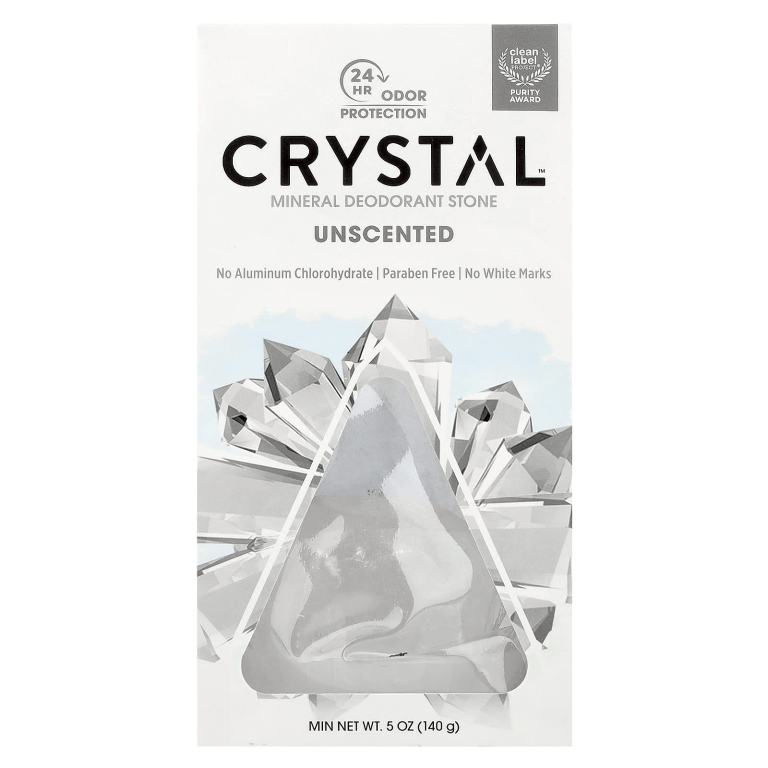 CRYSTAL, Минеральный дезодорант, без запаха, 140 г (5 унций)