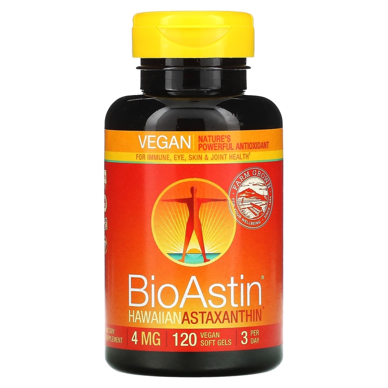 Nutrex Hawaii, BioAstin, 4 мг, 120 мягких капсул в растительной оболочке