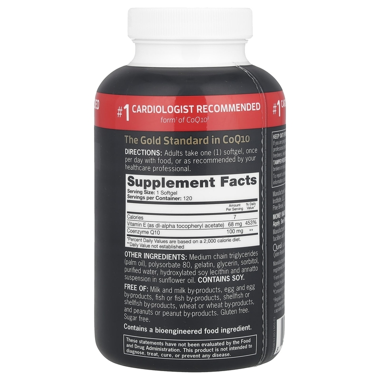 Qunol, Ultra CoQ10, 100 ml, 120 Softgels