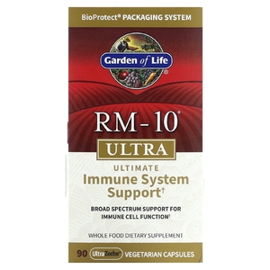 Garden of Life, RM-10 Ultra, максимальная поддержка иммунной системы, 90 вегетарианских капсул UltraZorbe