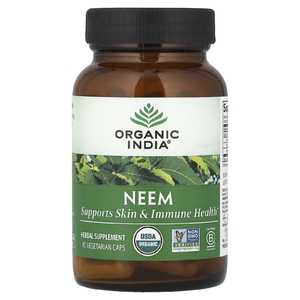 Organic India, ним, 90 вегетарианских капсул