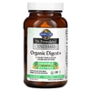 Garden of Life, В веганском протеине Dr. Сформулированные ферменты, Organic Digest +, вкус тропических фруктов, 90 жевательных таблеток
