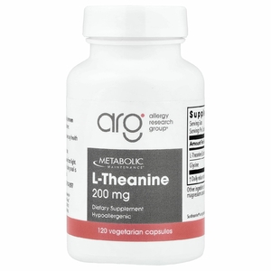 Metabolic Maintenance, L-теанин, 120 вегетарианских капсул