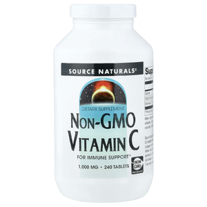 Source Naturals, Витамин С без ГМО, 1,000 мг, 240 таблеток