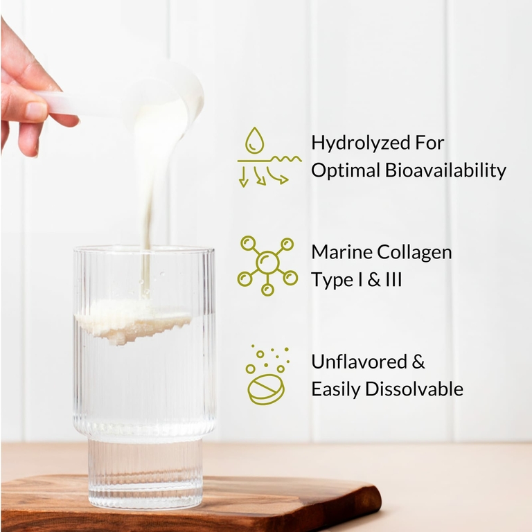 California Gold Nutrition, CollagenUP®, гидролизованные пептиды морского коллагена с гиалуроновой кислотой и витамином C, без ароматизаторов, 464 г (1,02 фунта)