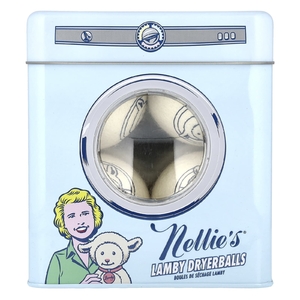 Nellie's, Сушильные шарики из овечьей шерсти, упаковка из 4 штук