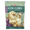 The Ginger People, Gin Gins, жевательные имбирные конфеты, оригинальные, 84 г (3 унции)