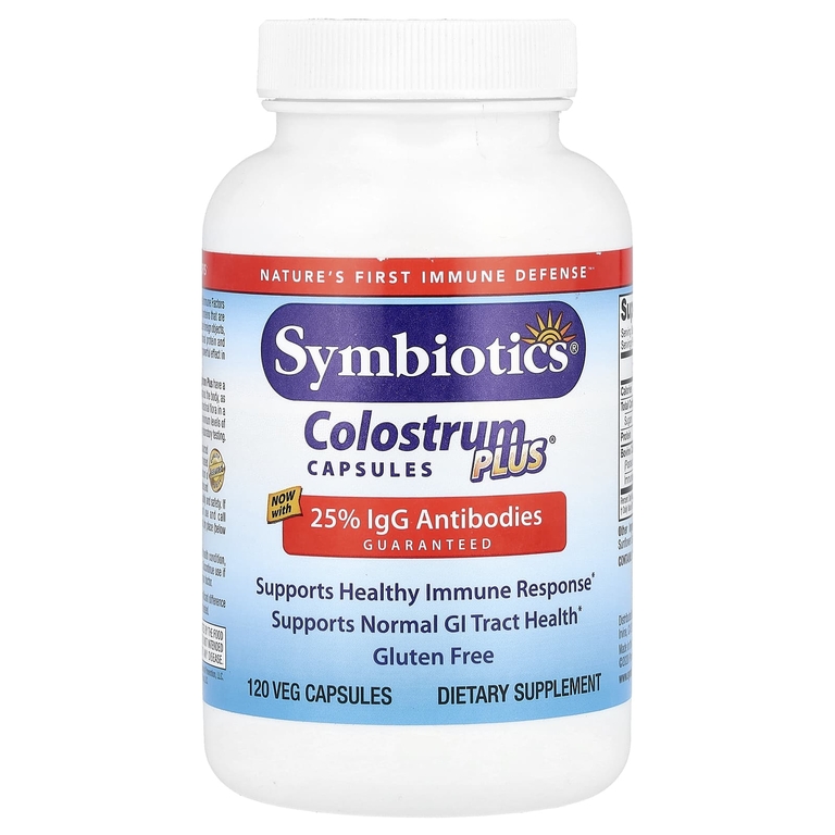 Symbiotics, Colostrum Plus®, 120 растительных капсул