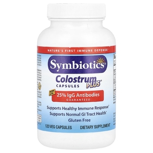 Symbiotics, Colostrum Plus®, 120 растительных капсул