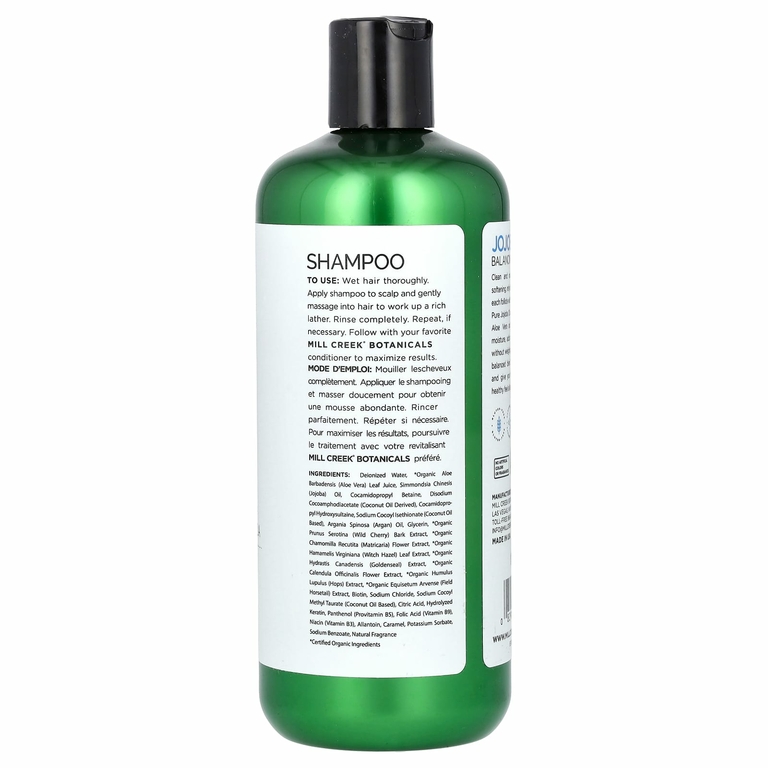 Mill Creek Botanicals, шампунь для восстановления баланса с жожоба, Naturally Beautiful, 414 мл (14 жидк. унций)