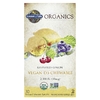 Garden of Life, Organics, веганский витамин D3, малина и лимон, 50 мкг (2000 МЕ), 30 веганских жевательных таблеток
