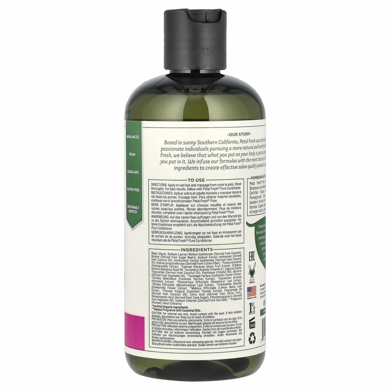 Petal Fresh, Pure, шампунь для защиты цвета, гранат и асаи, 475 мл (16 жидк. унций)