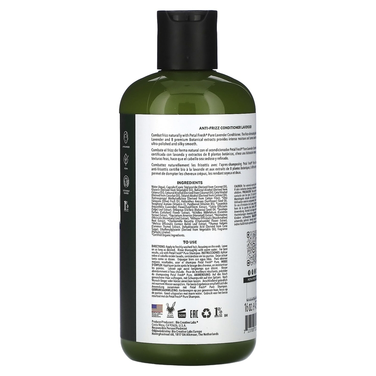 Petal Fresh, Кондиционер против пушения, с лавандой, 475 мл (16 жидк. унц.)