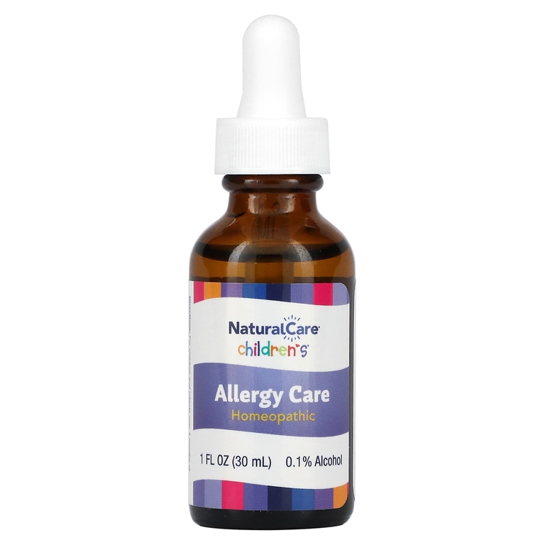 NaturalCare, средство от аллергии для детей, от 4 месяцев, жидкие капли, 30 мл (1 жидк. унция)