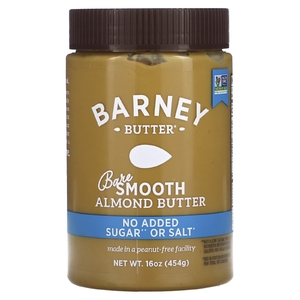 Barney Butter, Чистое миндальное масло, однородное, 16 унций (454 г)