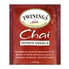 Twinings, ароматизированный черный чай, французская ваниль, 20 чайных пакетиков, 40 г (1,41 унции)