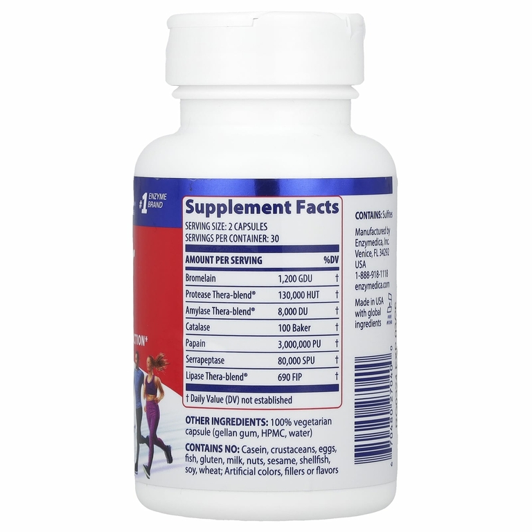 Enzymedica, Repair Gold, восстановление мышц, тканей и суставов, 60 капсул