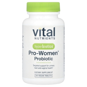Hyperbiotics, PRO-Women с D-маннозой и клюквой, без добавок, 5 млрд КОЕ, 30 таблеток с замедленным высвобождением