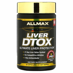 ALLMAX, Liver D-Tox™, максимальная защита печени, 42 капсулы