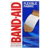 Band Aid, лейкопластыри, гибкая ткань, очень большие, 10 шт. (Товар снят с продажи) 