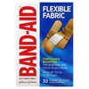 Band Aid, Лейкопластырные повязки, гибкая ткань, разные размеры, 30 бинтов (Товар снят с продажи) 