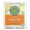 Traditional Medicinals, Ginger Aid, органический, (имбирь), без кофеина, 16 чайных пакетиков, 32 г (1,13 унции)