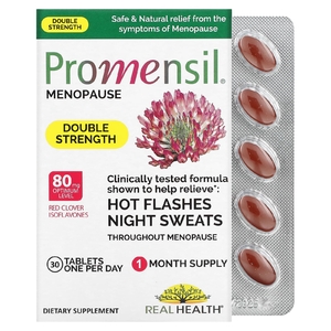 Promensil, Средства при климаксе, двойной концентрации, 30 таблеток