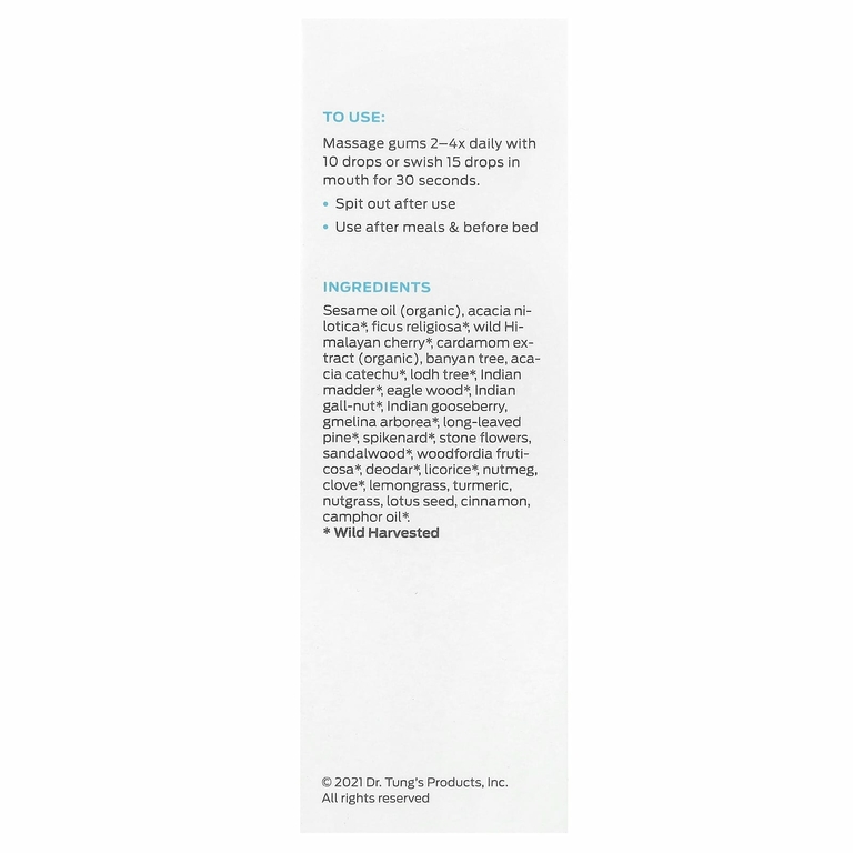 Dr. Tung's, Ecosentials, Rejuv, средство для здоровья десен, 50 мл (1,7 жидк. унции)