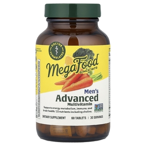 MegaFood, улучшенный мультивитаминный комплекс, для мужчин, 60 таблеток