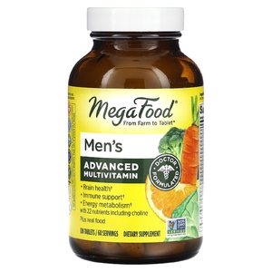 MegaFood, комплекс витаминов и микроэлементов для мужчин, 120 таблеток