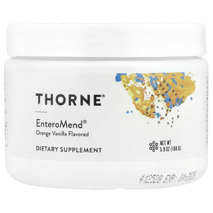 Thorne, EnteroMend, добавка для здоровья кишечника, со вкусом апельсина и ванили, 168 г (5,9 унции)