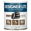 Designer Wellness, Lite Protein, низкокалорийный натуральный протеин, шоколадное печенье со сливками, 9,03 унц. (256 г)