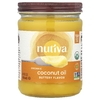 Nutiva, органическое кокосовое масло, с ароматом сливочного масла, 414 мл (14 жидк. унций)