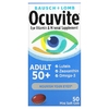 Ocuvite, для людей старше 50 лет, добавка для зрения с витаминами и микроэлементами, 50 мягких таблеток