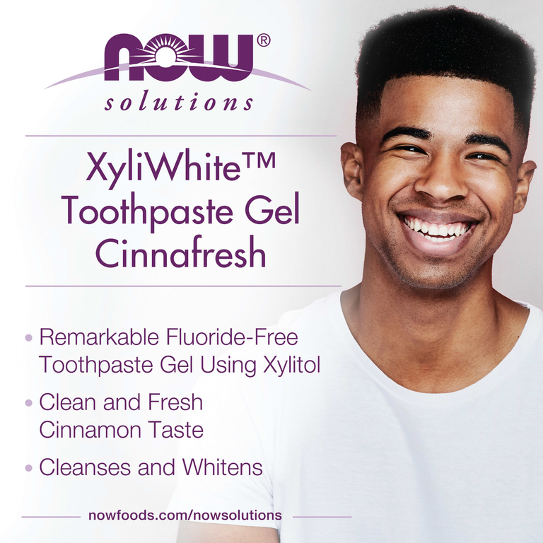 NOW Foods, Освежающая зубная гель-паста Xyliwhite,  6,4 унции (181 г)