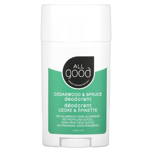 All Good Products, Дезодорант, кедр и ель, 71 г (2,5 унции) (Товар снят с продажи) 