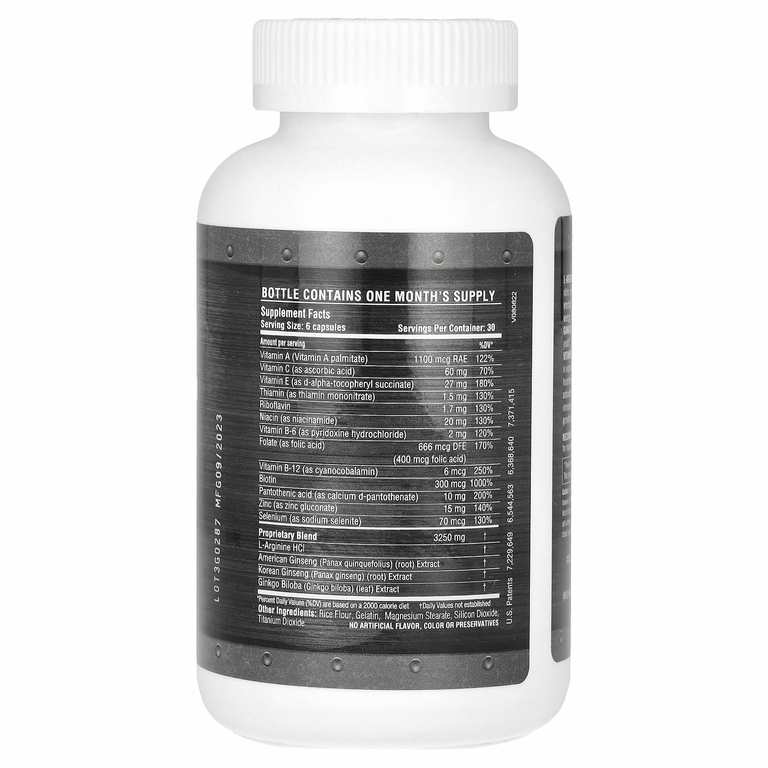 Daily Wellness Company, ArginMax, для мужчин, 180 капсул