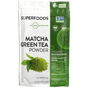 MRM Nutrition, Зеленый чай матча в порошке, 170 г (6 унций)
