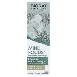 Bioray, Mind Focus®, без спирта, 60 мл (2 жидк. унции)