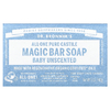 Dr. Bronner's, All-One Pure-Castile Magic кусковое мыло, детское без запаха, 140 г (5 унций)